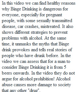 Binge Drinking